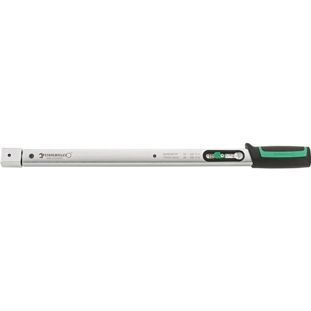 Produktabbildung: STAHLWILLE Drehmomentschlüssel 730/30 Quick, 14 x 18 mm, 60 - 300 Nm