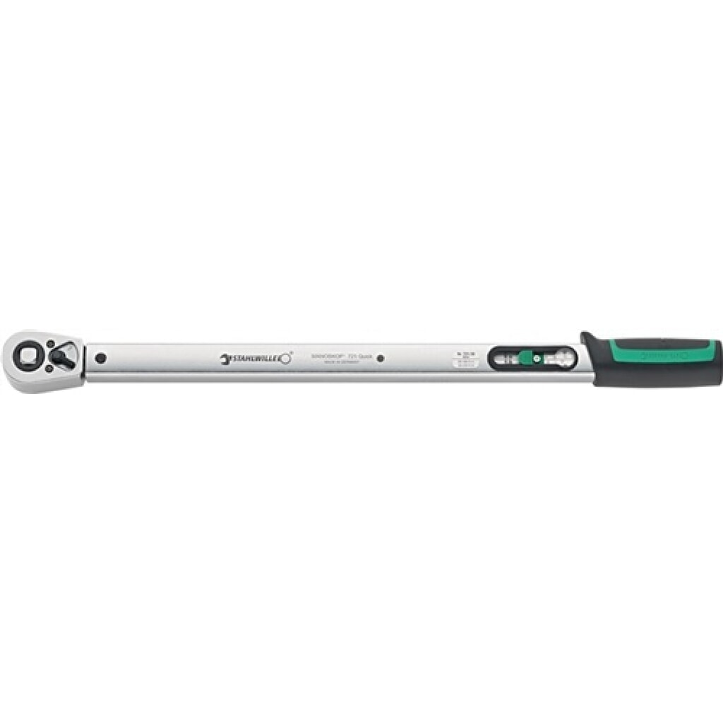 Drehmomentschlüssel Stand.MANOSKOP® 721 Quick 3/8Zoll 6-50 Nm STAHLWILLE Produktabbildung: Drehmomentschlüssel Stand.MANOSKOP® 721 Quick 3/8Zoll 6-50 Nm STAHLWILLE