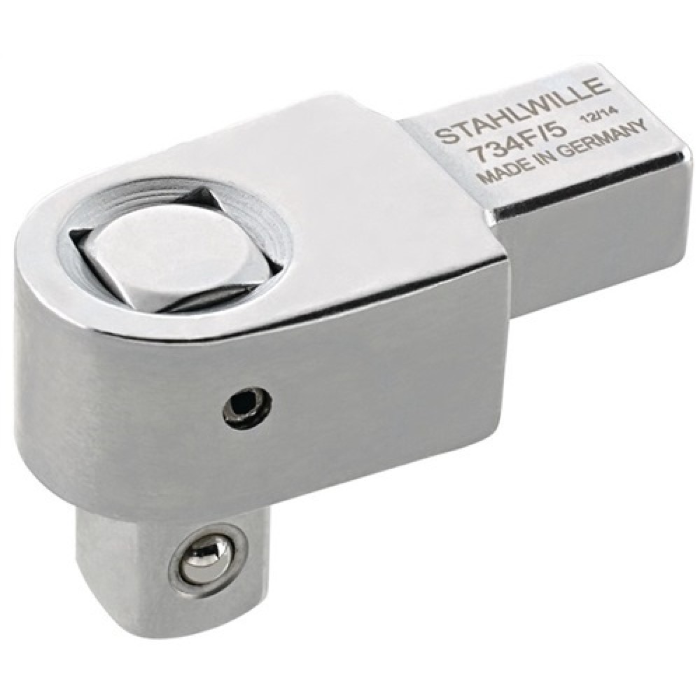 Produktabbildung: Einsteckwerkzeug Antrieb 9x12 mm Abtrieb 1/2 Zoll VK L.40 mm 734