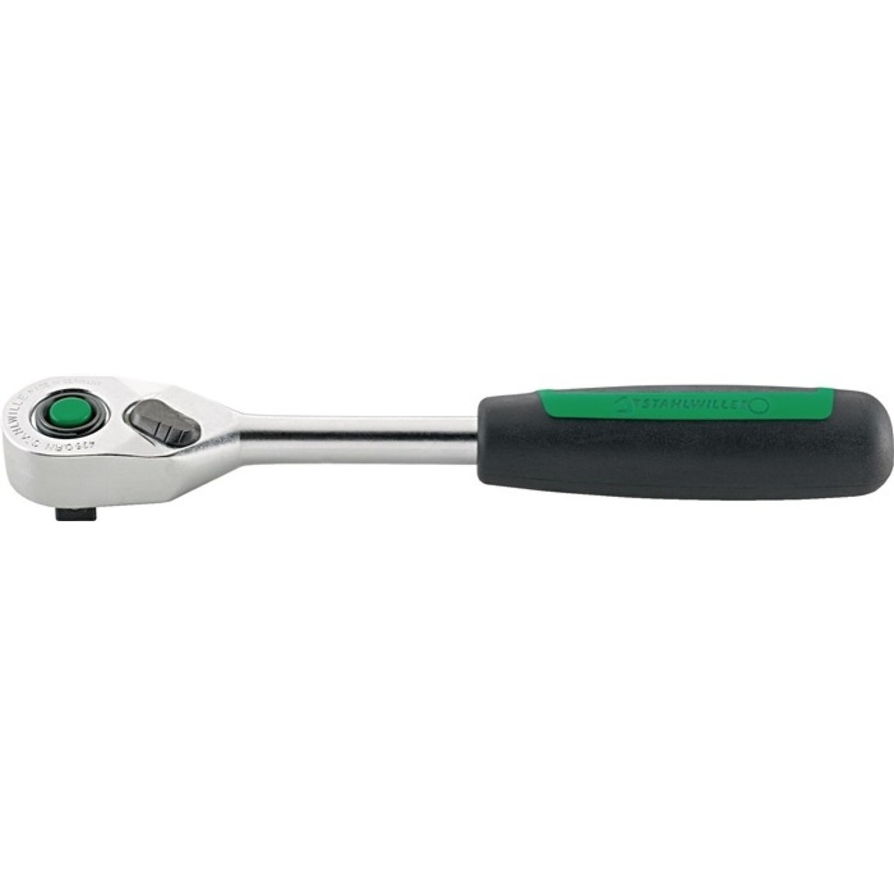 Produktabbildung: STAHLWILLE Hebelumsch.kn.435QR N 3/8 Zoll 80 Z.Umschalth