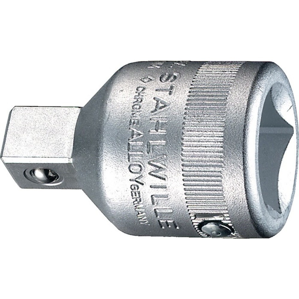 Produktabbildung: STAHLWILLE Reduzierstück 568, Abtriebsvierkant 1/2 ″ Länge 55 mm, Antriebsvierkant 3/4 ″