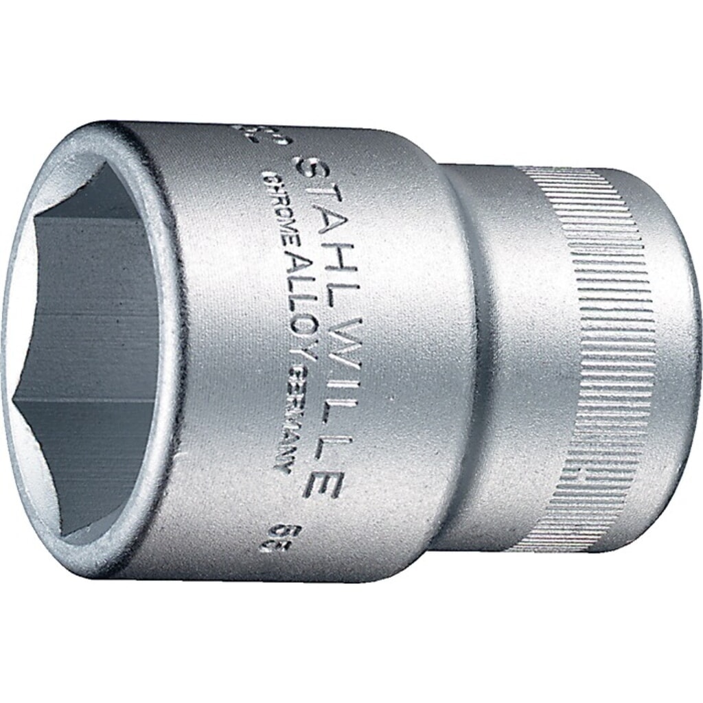 Produktabbildung: STAHLWILLE Steckschlüsseleinsatz 55 3/4 Zoll 6-kant SW 19mm L.50mm