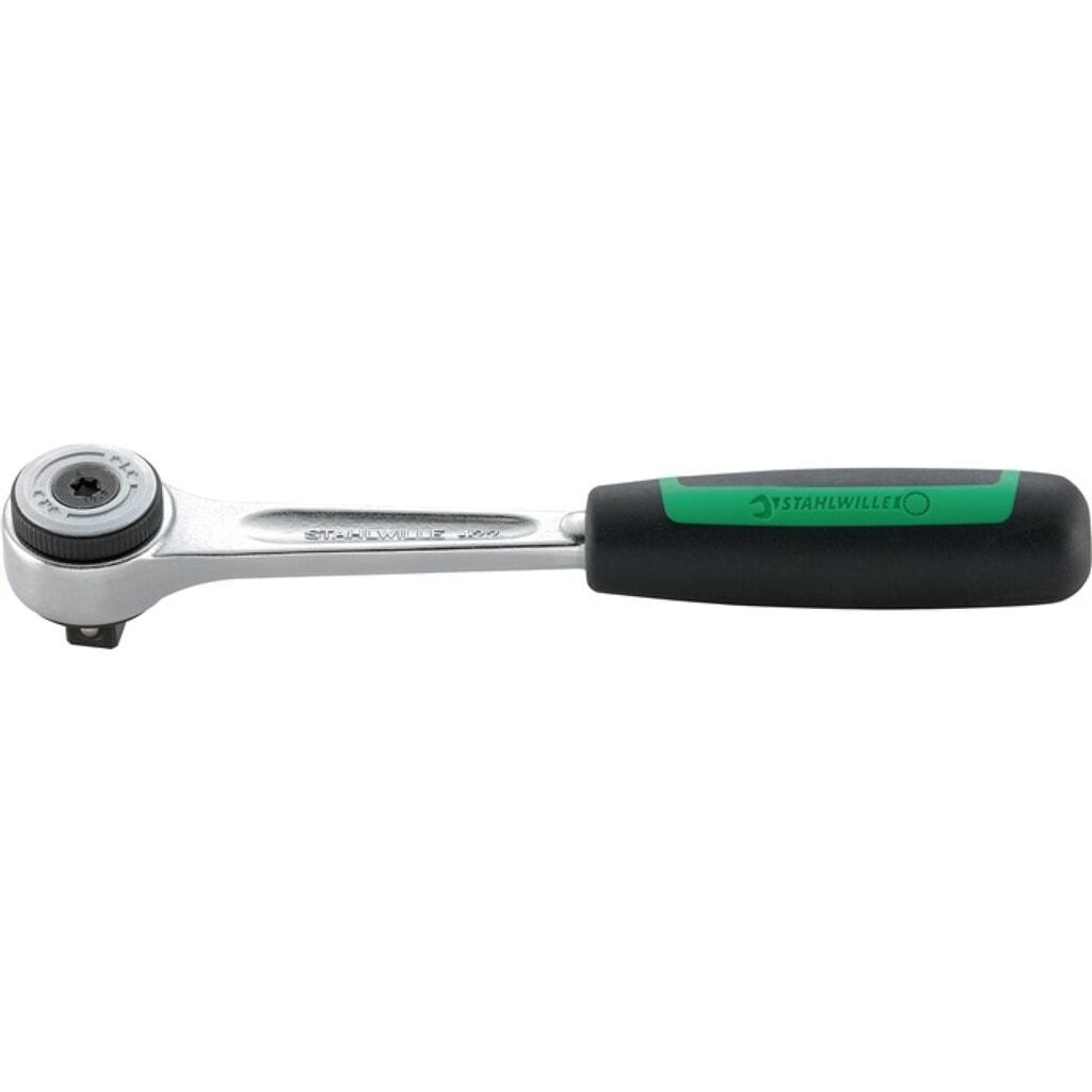 STAHLWILLE U.-Knarre 422 3/8 Zoll 60 Z.Schaltscheibe Produktabbildung: STAHLWILLE U.-Knarre 422 3/8 Zoll 60 Z.Schaltscheibe
