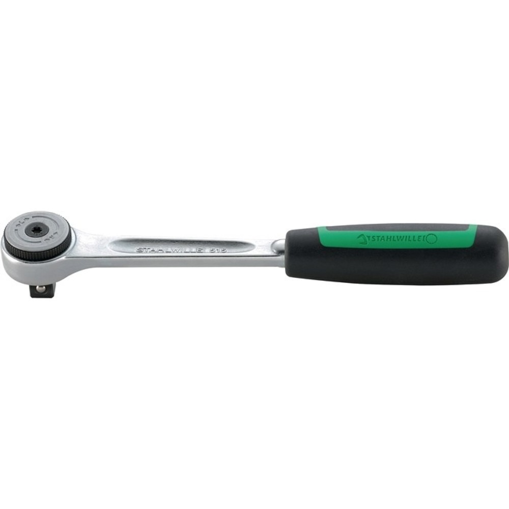 Produktabbildung: STAHLWILLE U.-Knarre 515 1/2 Zoll 60 Z.Schaltscheibe