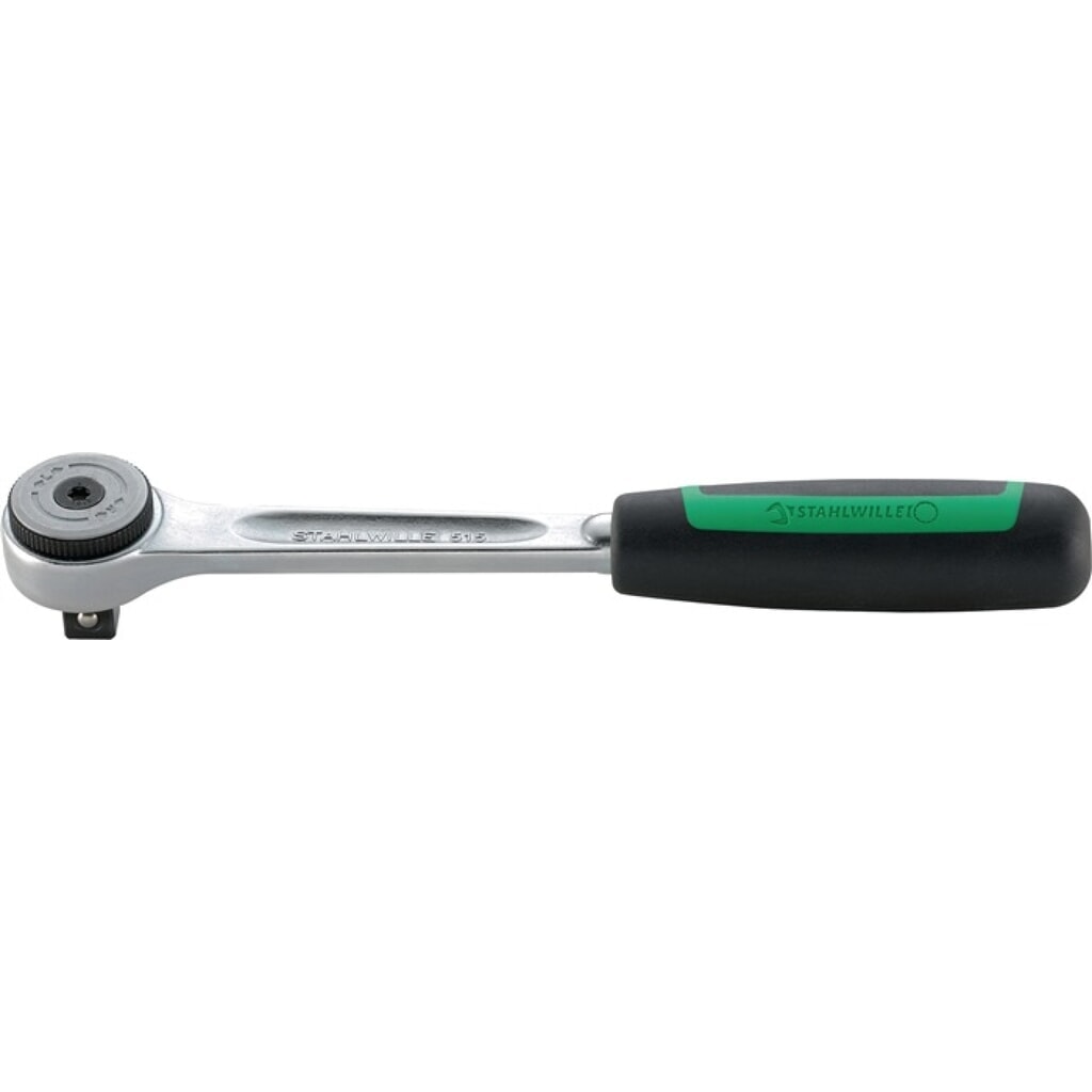Produktabbildung: STAHLWILLE U.-Knarre 515 1/2 Zoll 60 Z.Schaltscheibe