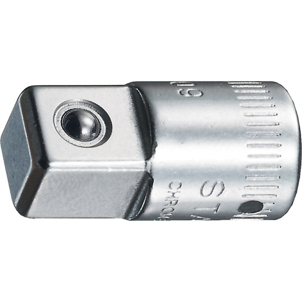 STAHLWILLE Vergrößerungsstück 409 Antr.1/4 Zoll Abtrieb 3/8 Zoll L.25mm Produktabbildung: STAHLWILLE Vergrößerungsstück 409 Antr.1/4 Zoll Abtrieb 3/8 Zoll L.25mm
