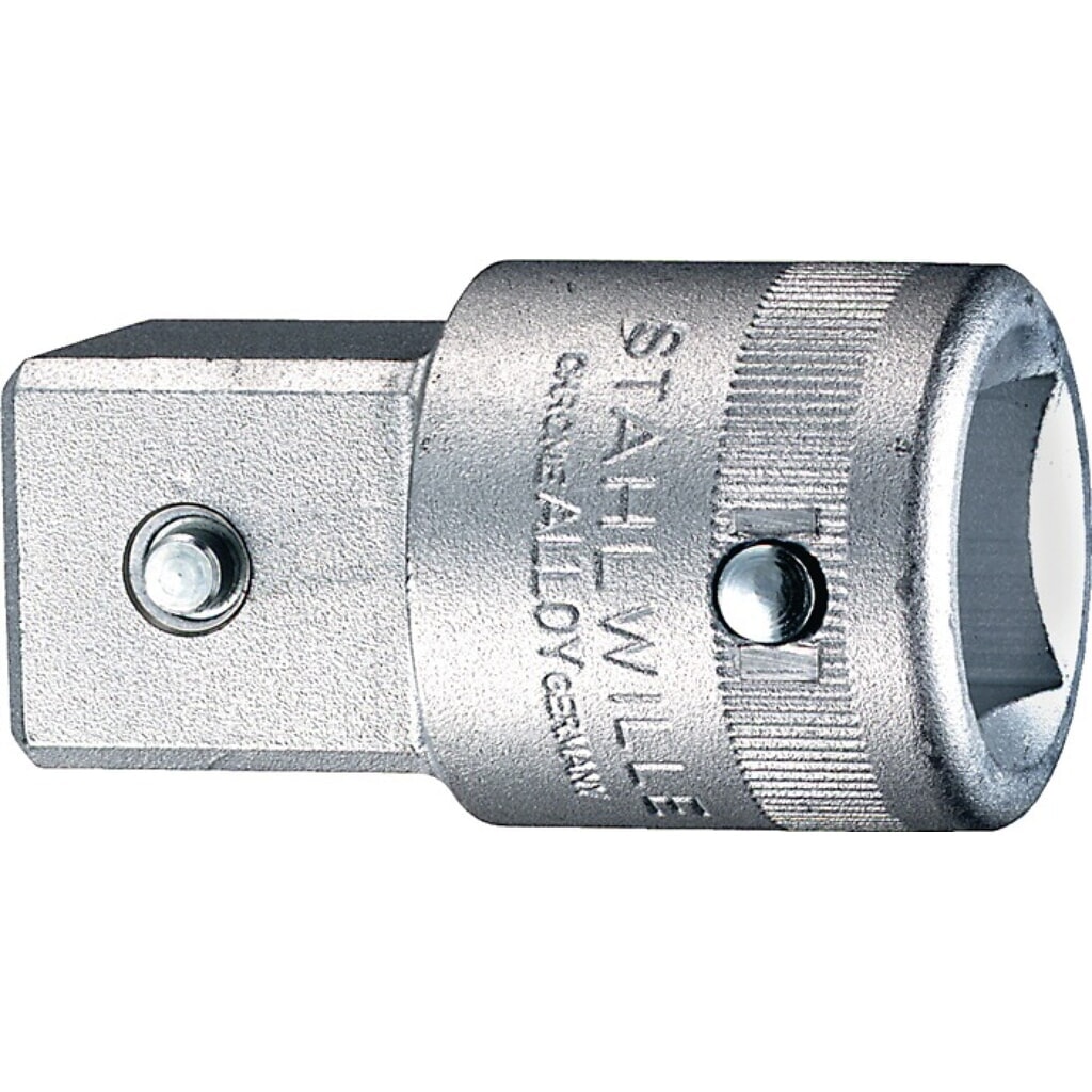 STAHLWILLE Vergrößerungsstück 569 Antr.3/4 Zoll Abtrieb 1 Zoll L.60mm Produktabbildung: STAHLWILLE Vergrößerungsstück 569 Antr.3/4 Zoll Abtrieb 1 Zoll L.60mm