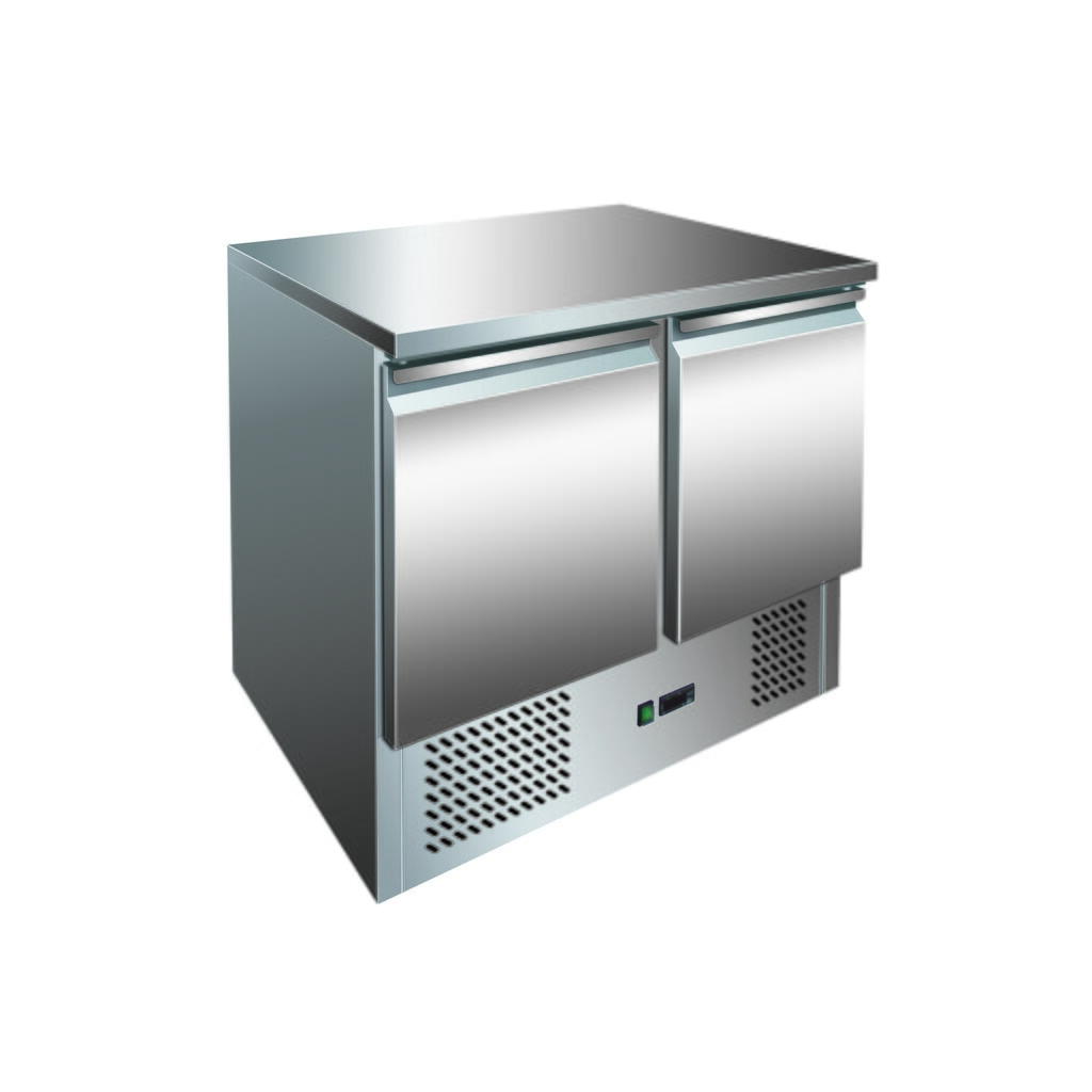 Stalgast 2-türiger Tiefkühl-Arbeitstisch GN1/1 mit statischer Kühlung, 201 Liter Produktabbildung: Stalgast 2-türiger Tiefkühl-Arbeitstisch GN1/1 mit statischer Kühlung, 201 Liter