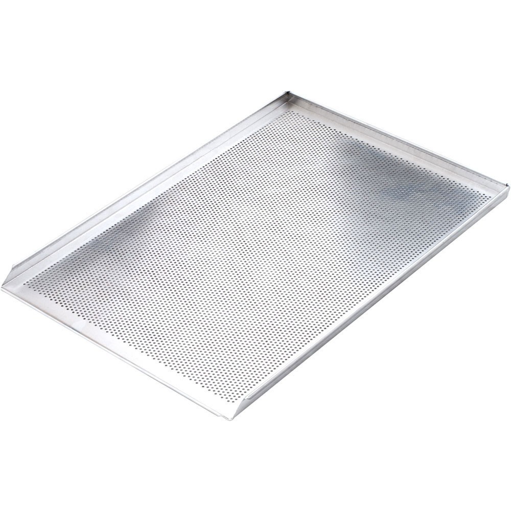 Produktabbildung: Stalgast Aluminium Backblech, gelocht Stärke 1,5 mm, 600x400 mm