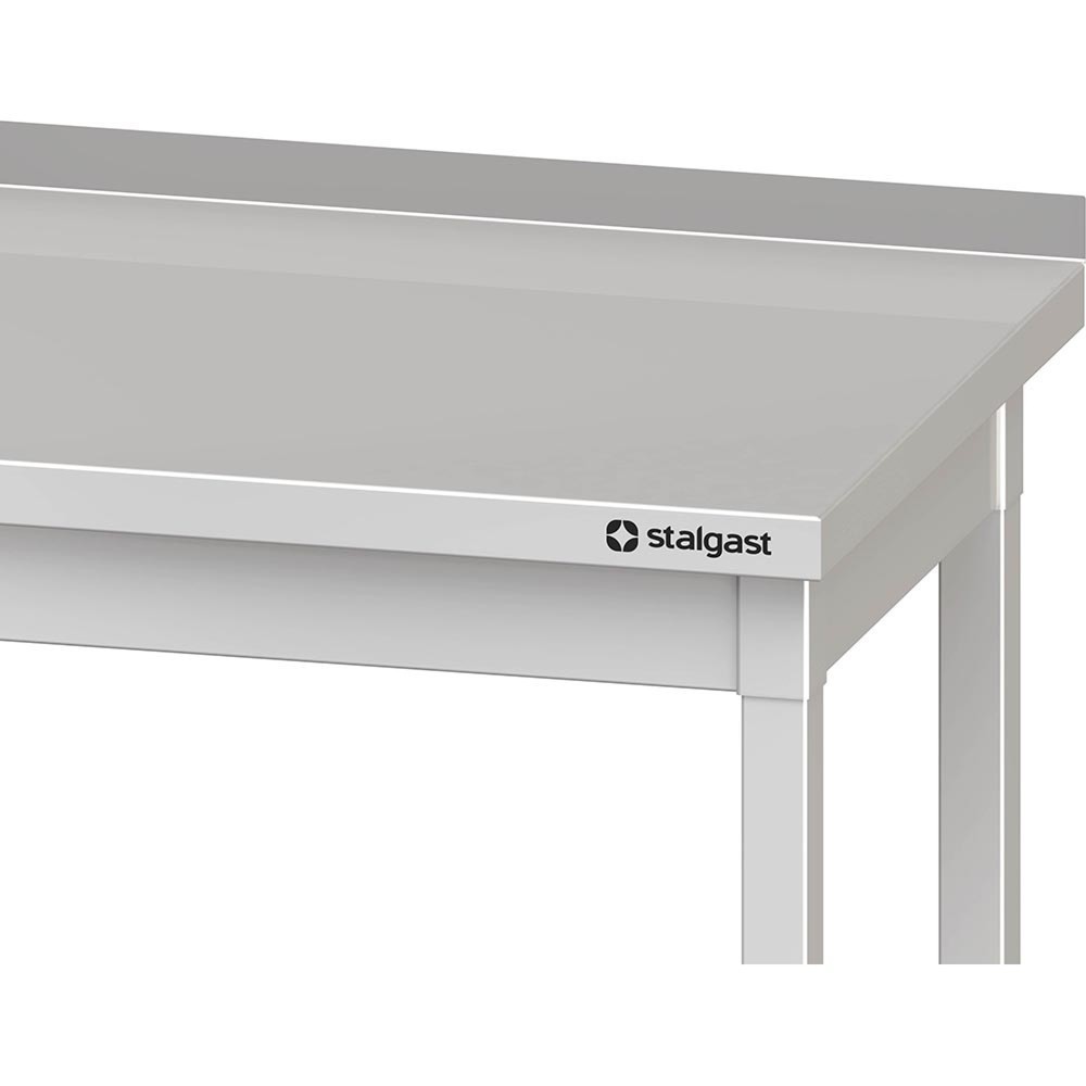 Produktabbildung Nr. 2: Stalgast Arbeitstisch mit Grundboden, 400x600x850 mm, mit Aufkantung, verschweißt