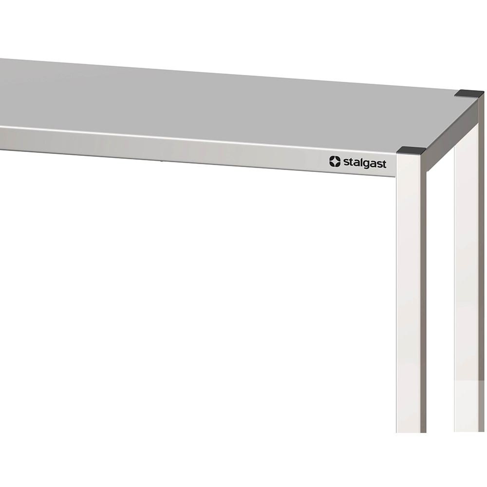 Produktabbildung: Stalgast Aufsatzbord mit zwei Etagen, 600x300x700 mm, verschweißt