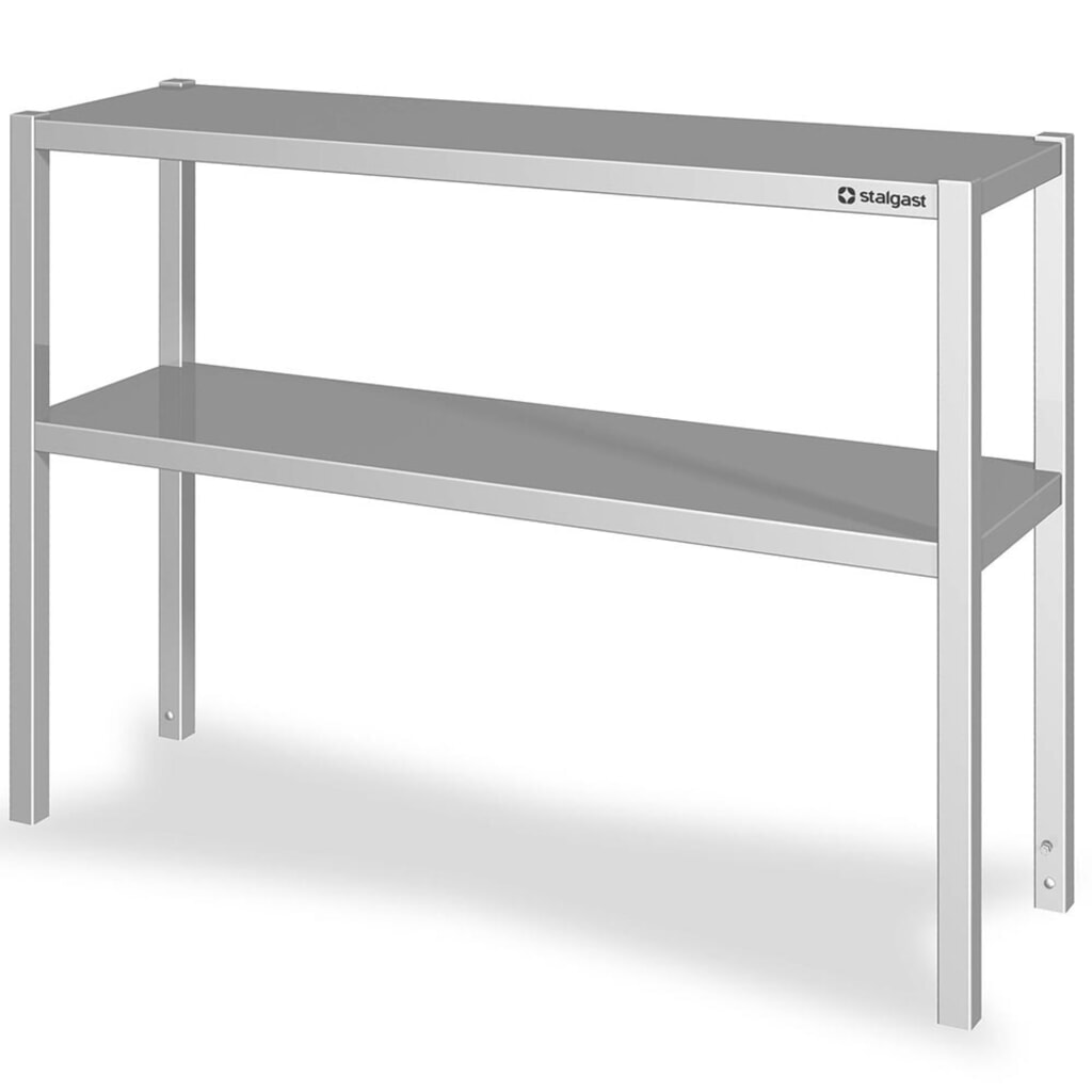 Stalgast Aufsatzbord mit zwei Etagen, 600x300x700 mm, verschweißt Produktabbildung Nr. 5: Stalgast Aufsatzbord mit zwei Etagen, 600x300x700 mm, verschweißt