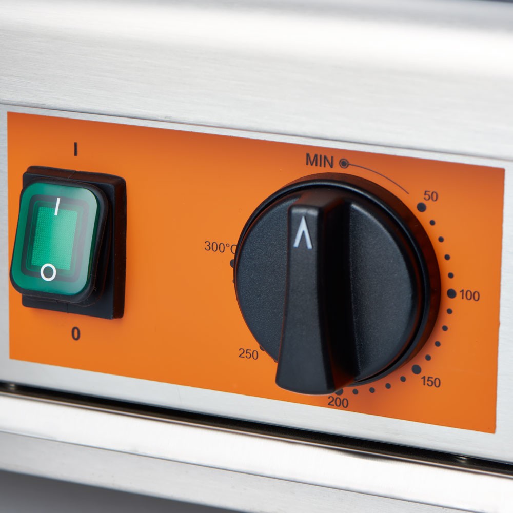 Produktabbildung Nr. 3: Stalgast Crêpe-Gerät mit Ø 400 mm Platte, 450x470x220 mm (BxTxH), 3 kW 230 V