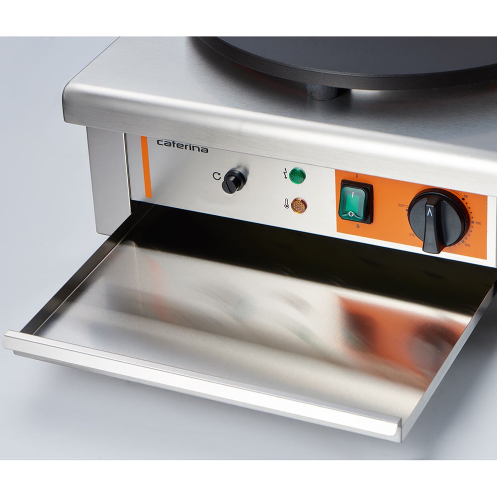 Produktabbildung Nr. 4: Stalgast Crêpe-Gerät mit Ø 400 mm Platte, 450x470x220 mm (BxTxH), 3 kW 230 V