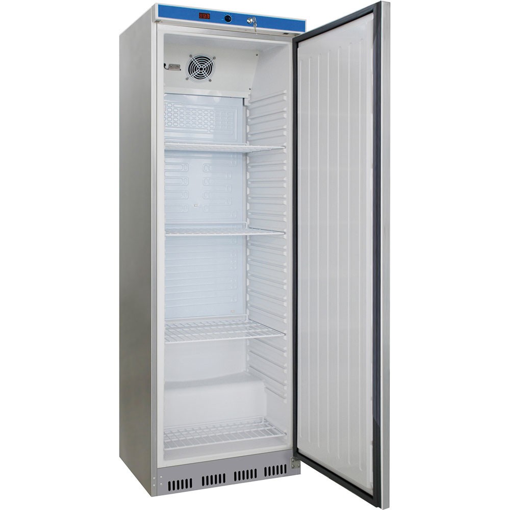 Produktabbildung: Stalgast Edelstahl-Lager-Kühlschrank VT66E mit statischer Kühlung, 265 Liter
