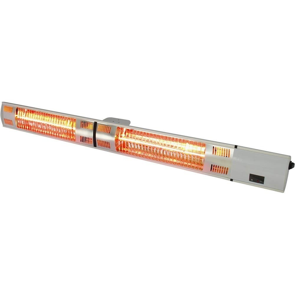 Produktabbildung: Stalgast Elektrischer Heizstrahler, hängend, für Wand- oder Deckenmontage, Abmessung 1050 x 90 x 100 mm (BxTxH)