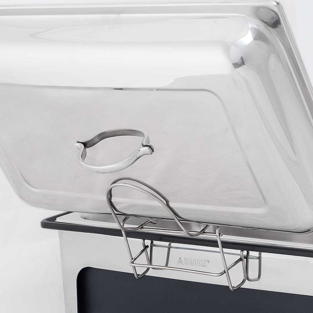Produktabbildung Nr. 3: Stalgast Elektro-Chafing Dish, Wanne aus Kunststoff, inklusive einem GN 1/1 Behälter (100 mm)