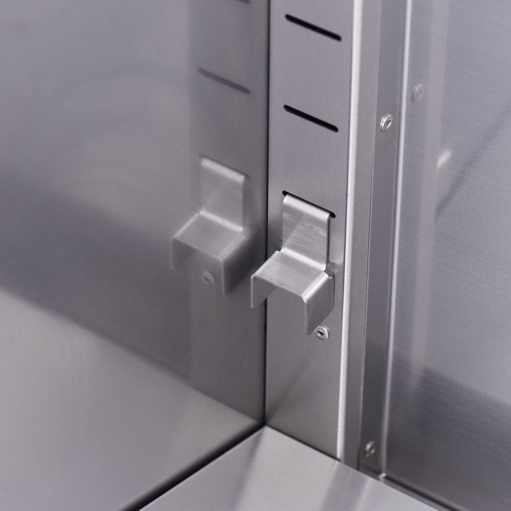 Produktabbildung Nr. 3: Stalgast Elektro-Griddleplatte als Tischgerät, 800x700 mm, gerillte Grillfläche, Serie 700 ND