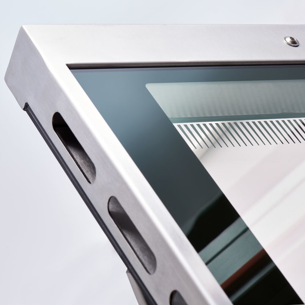 Produktabbildung Nr. 5: Stalgast Elektro-Herd mit 6 Kochplatten, Umluft-Backofen GN 1/1 und eintürigem Unterschrank, Serie 700 ND