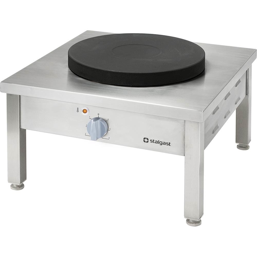 Produktabbildung: Stalgast Elektro-Hockerkocher STANDARD, 1 Kochplatte, 400 Volt, 580 x 580 x 380 mm (BxTxH)