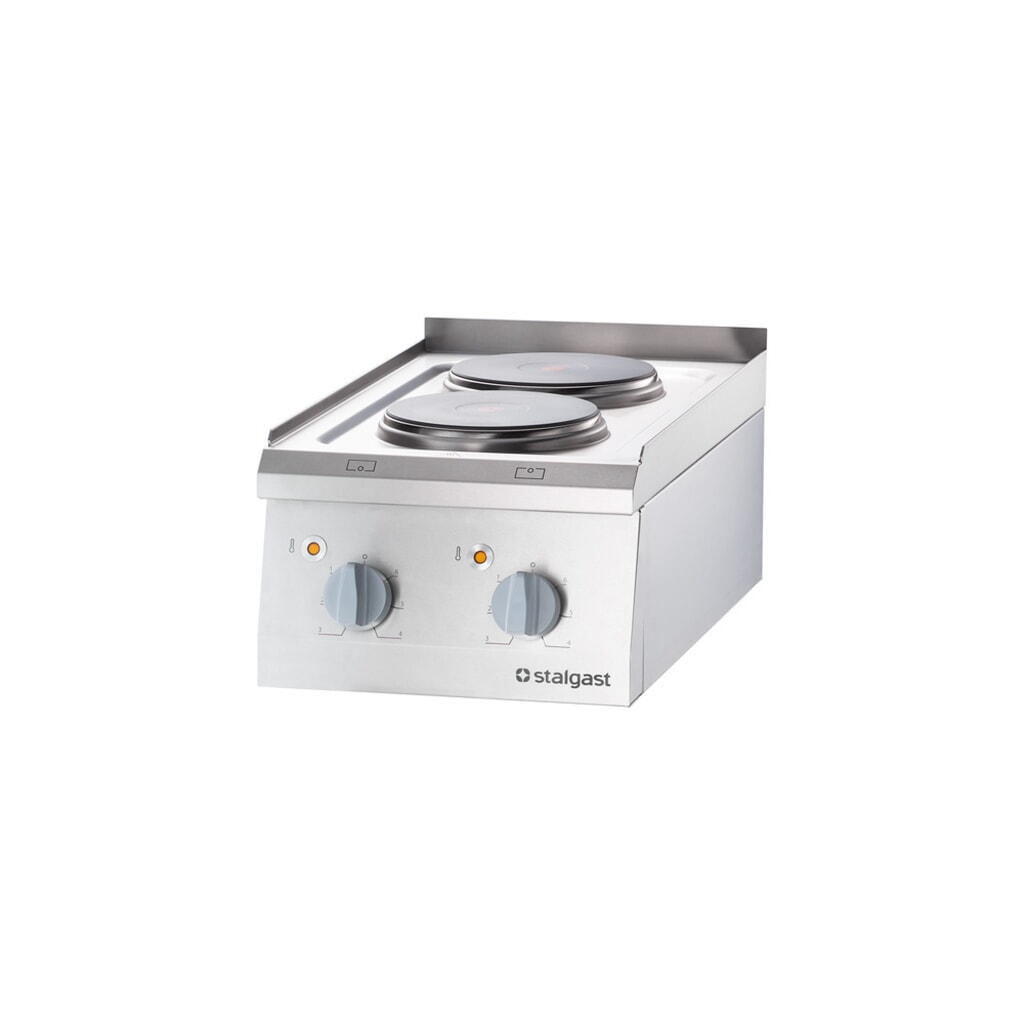 Stalgast Elektro-Kochfeld als Tischgerät mit 2 Herdplatten, Serie 700 ND Produktabbildung: Stalgast Elektro-Kochfeld als Tischgerät mit 2 Herdplatten, Serie 700 ND