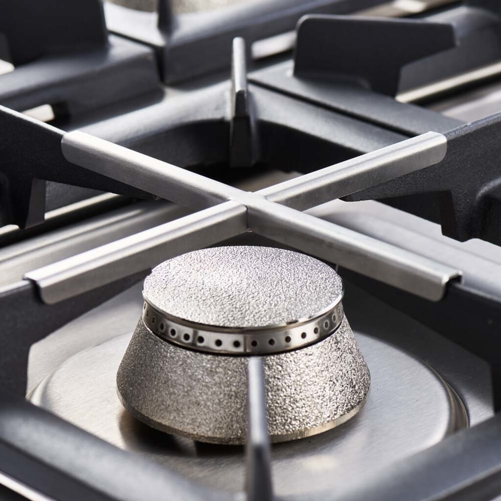 Stalgast Gasherd mit 4 Brennern (3,5x2x5+7) und Elektro-Umluft-Backofen GN1/1, Serie 700 ND Produktabbildung Nr. 6: Stalgast Gasherd mit 4 Brennern (3,5x2x5+7) und Elektro-Umluft-Backofen GN1/1, Serie 700 ND