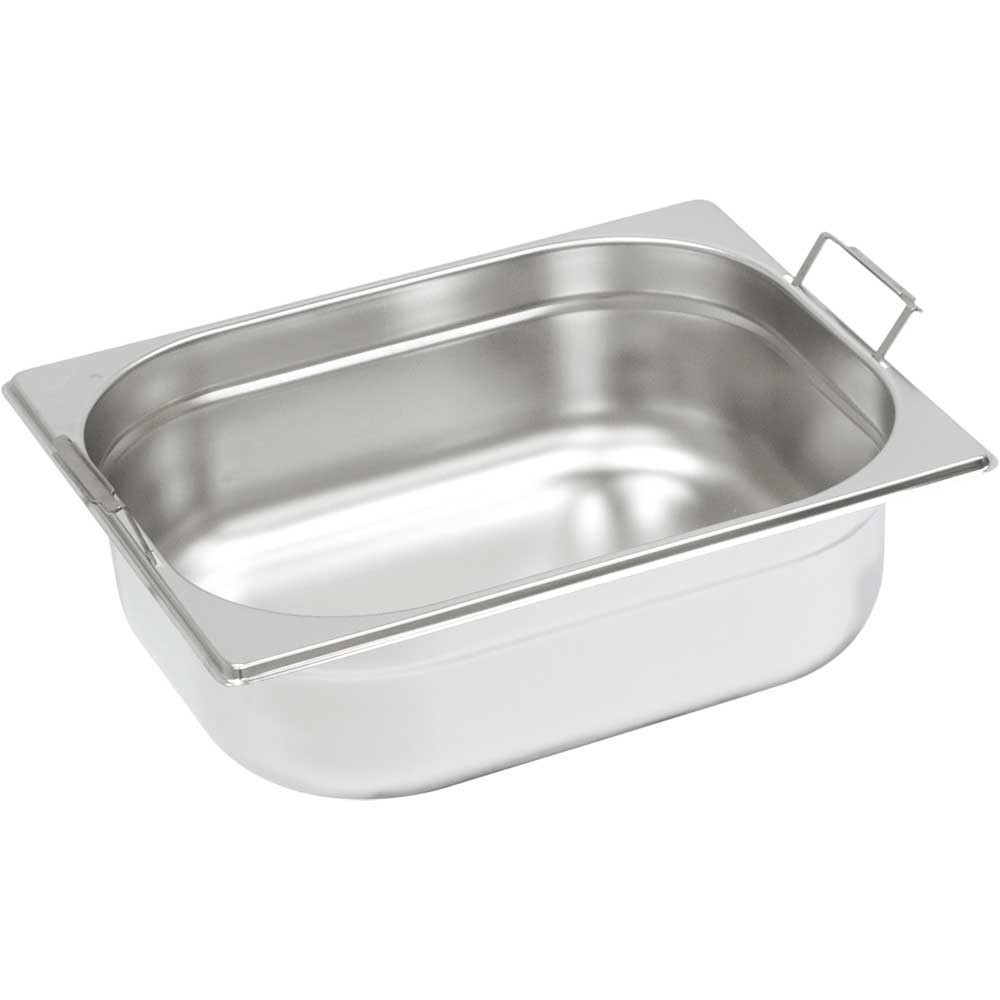 Produktabbildung Nr. 1: Stalgast Gastronormbehälter Serie NEW MODEL, GN 1/2 (100mm), mit Fallgriffen