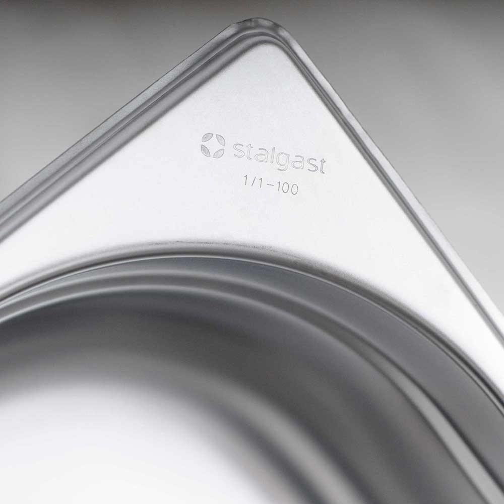 Produktabbildung Nr. 2: Stalgast Gastronormbehälter Serie STANDARD, GN 1/2 (150mm)