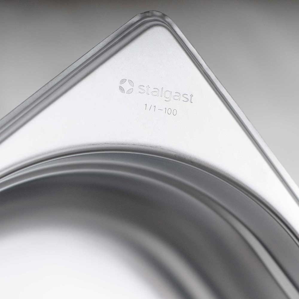 Produktabbildung Nr. 2: Stalgast Gastronormbehälter Serie STANDARD, GN 1/4 (100mm)