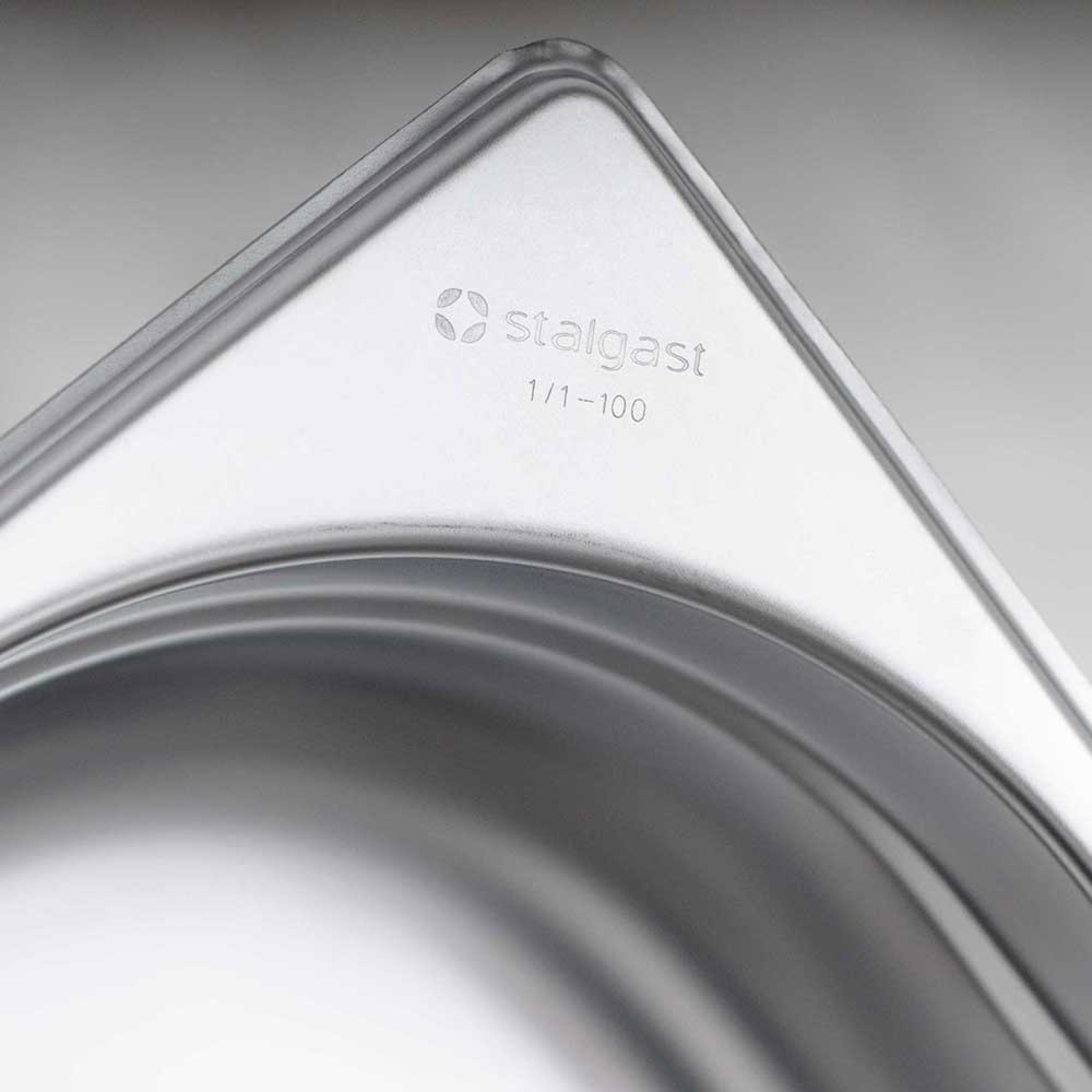 Produktabbildung Nr. 2: Stalgast Gastronormbehälter Serie STANDARD, GN 2/1 (20mm)