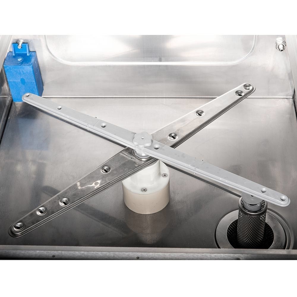 Produktabbildung Nr. 2: Stalgast Geschirrspülmaschine Universal GN1/1 mit Klarspülmittel-/Reinigerdosierpumpe Klarspül- und Ablaufpumpe, 2 Spülprogramme