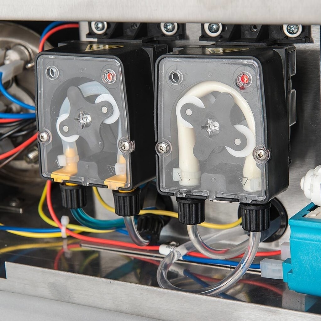 Stalgast Geschirrspülmaschine Universal GN1/1 mit Klarspülmittel- und Reinigerdosierpumpe, 2 Spülprogramme Produktabbildung Nr. 3: Stalgast Geschirrspülmaschine Universal GN1/1 mit Klarspülmittel- und Reinigerdosierpumpe, 2 Spülprogramme