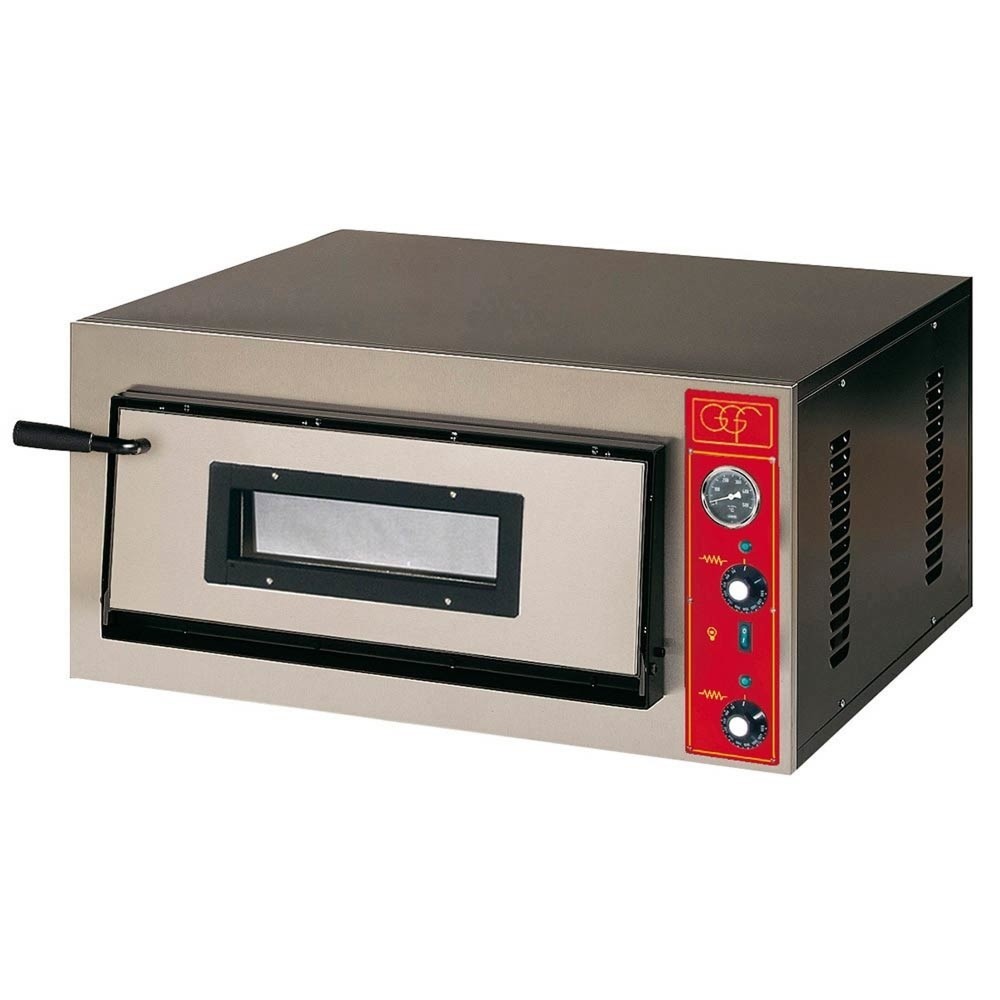 Produktabbildung: Stalgast GGF Pizzaofen mit einer Kammer, 4,2 kW, 900 x 735 x 420 mm (BxTxH)