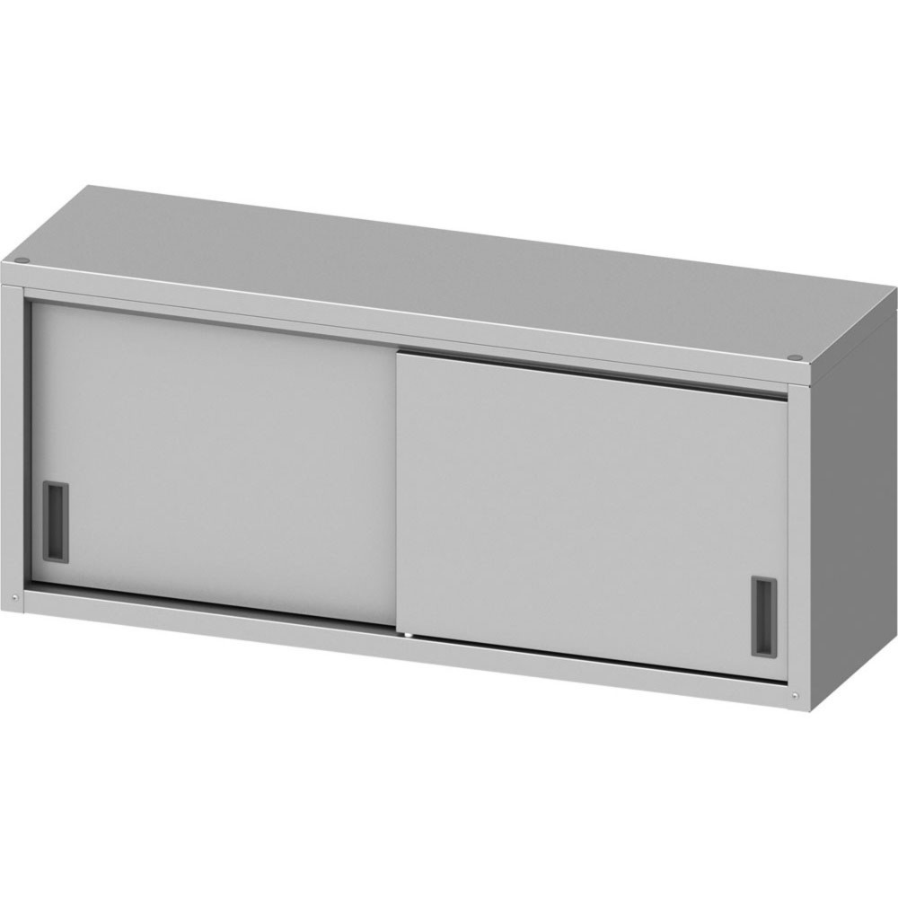 Produktabbildung: Stalgast Hängeschrank ECO mit Schiebetüren 1000x400x600 mm, Selbstmontage