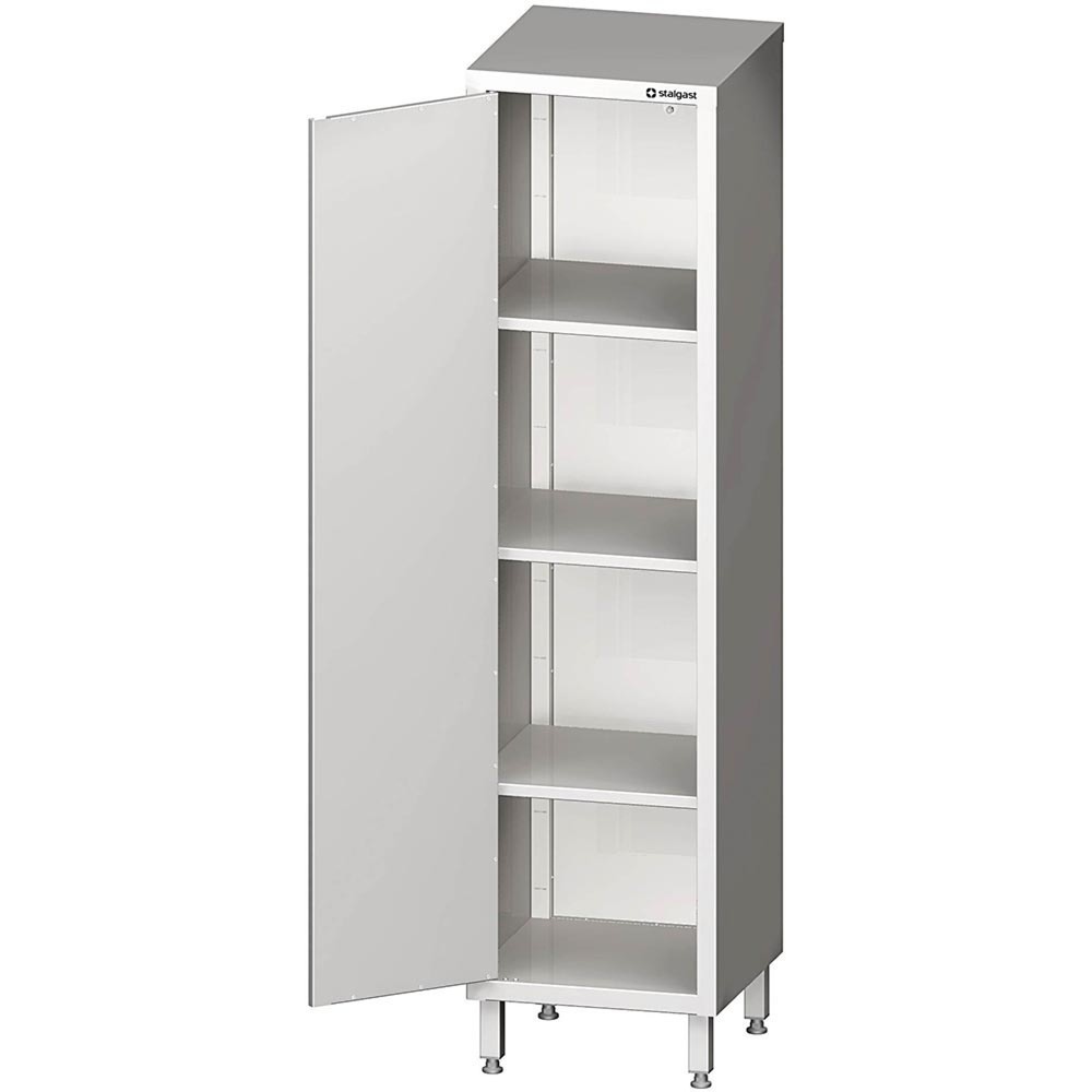 Produktabbildung: Stalgast Hochschrank mit Flügeltür, 500x500x2000 mm, verschweißt