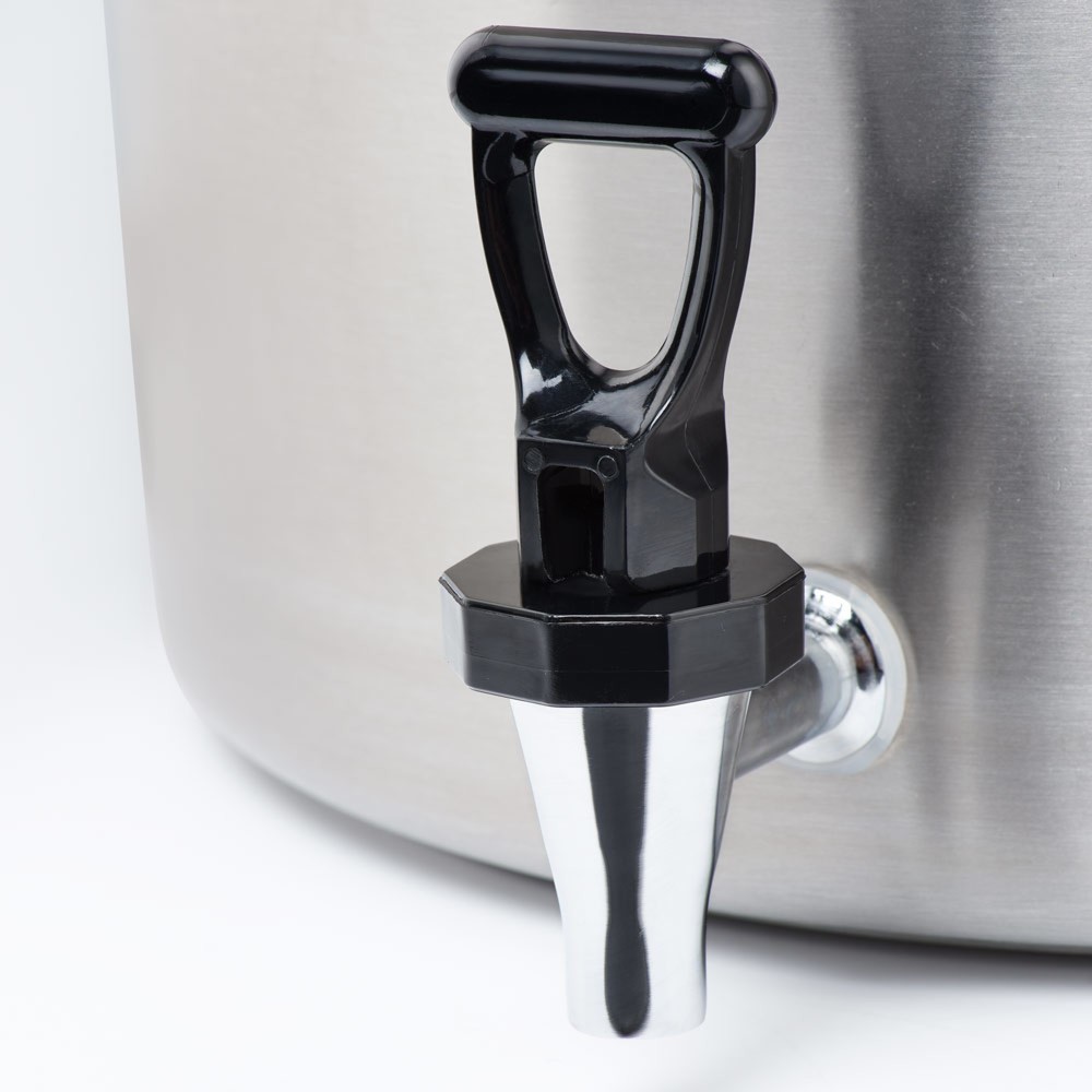 Produktabbildung Nr. 6: Stalgast Kartoffelkochkessel mit Ablasshahn und Deckel, Ø 400 mm, Höhe 400 mm, 50,3 Liter