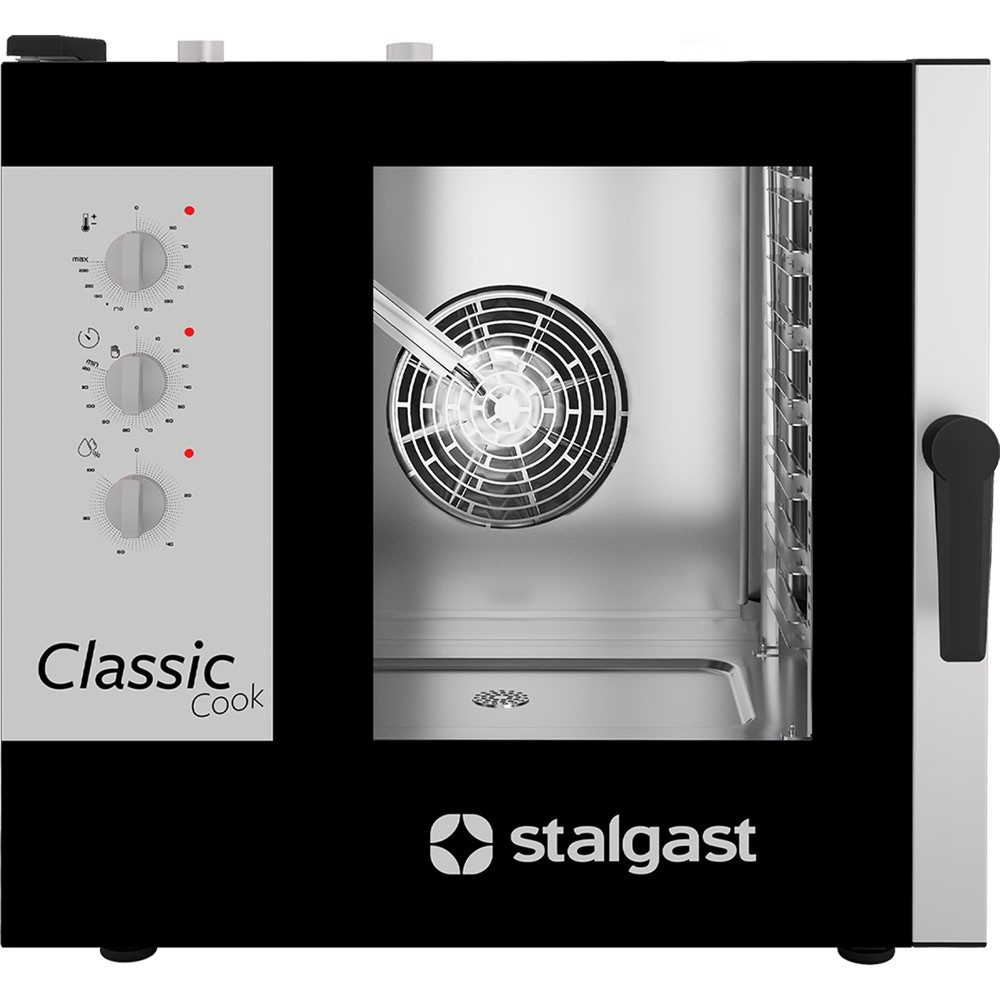 Produktabbildung: Stalgast Kombidämpfer ClassicCook, 7x GN1/1, gasbetrieben