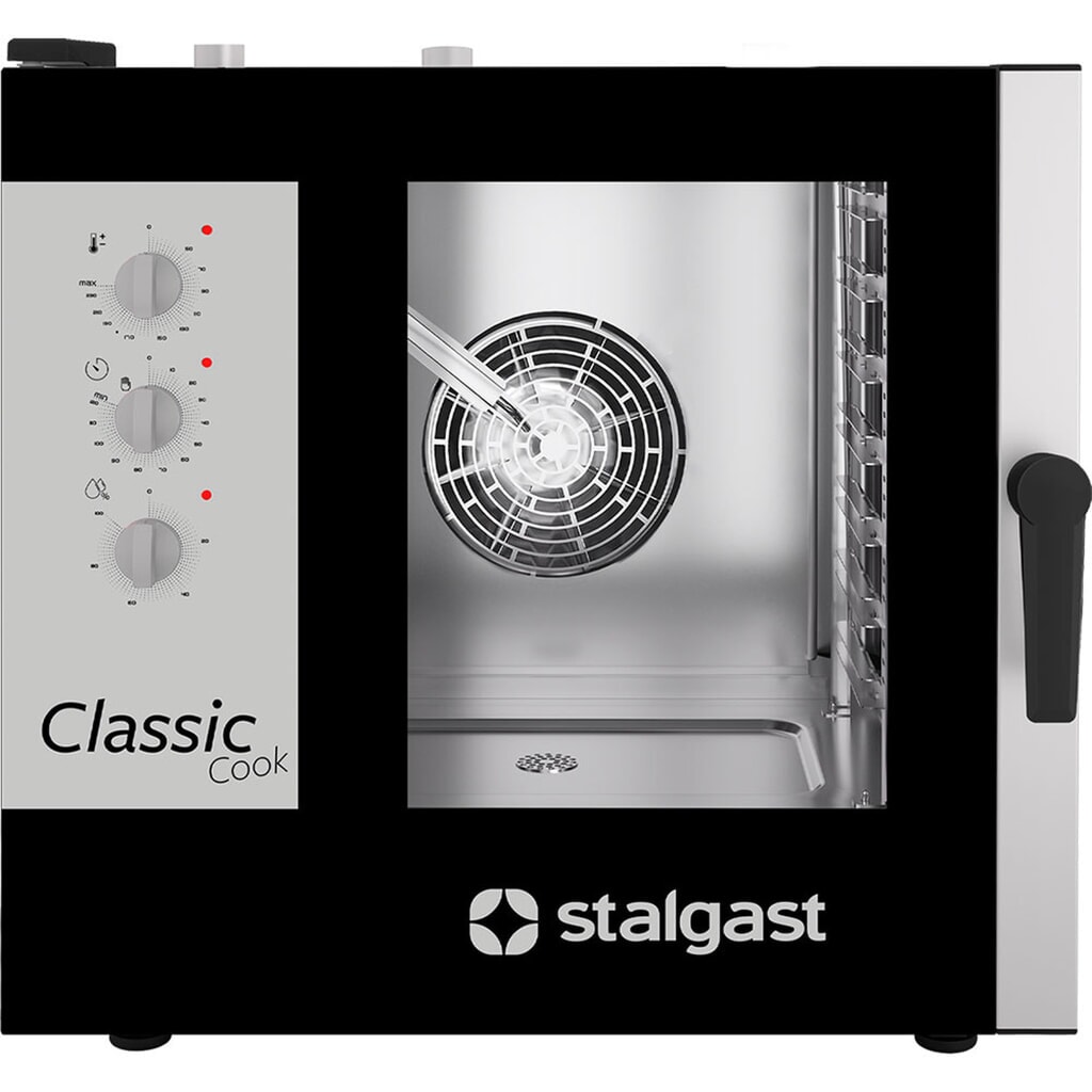 Produktabbildung: Stalgast Kombidämpfer ClassicCook, 7x GN1/1, gasbetrieben