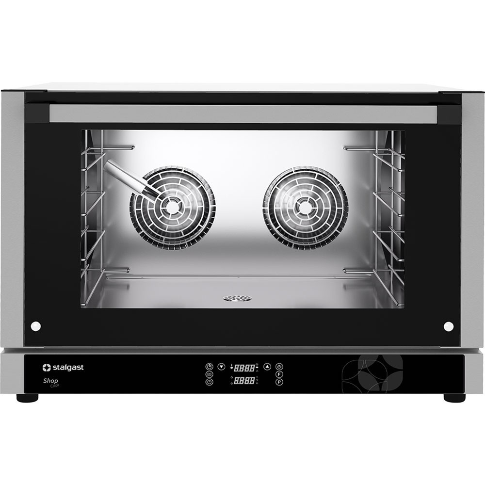 Produktabbildung: Stalgast Kombidämpfer ShopCook mit Beschwadung, 4x 600x400 / 4x GN 1/1