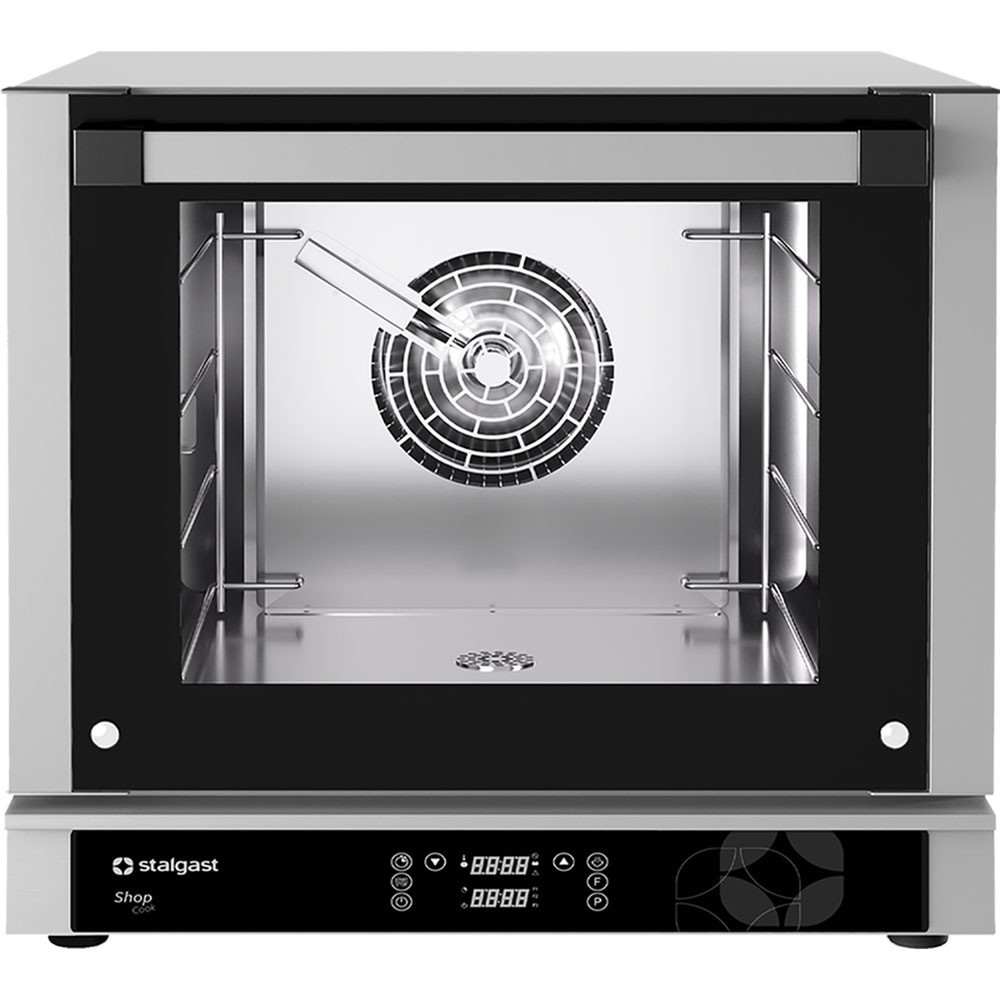 Produktabbildung: Stalgast Kombidämpfer ShopCook mit Beschwadung, 4x430x340 / 4xGN 2/3