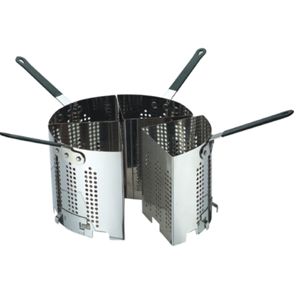 Stalgast Pastakorb 4-teilig, Ø 300mm, Höhe 180 mm, passend zu KG0103320, KG0202320 Produktabbildung: Stalgast Pastakorb 4-teilig, Ø 300mm, Höhe 180 mm, passend zu KG0103320, KG0202320