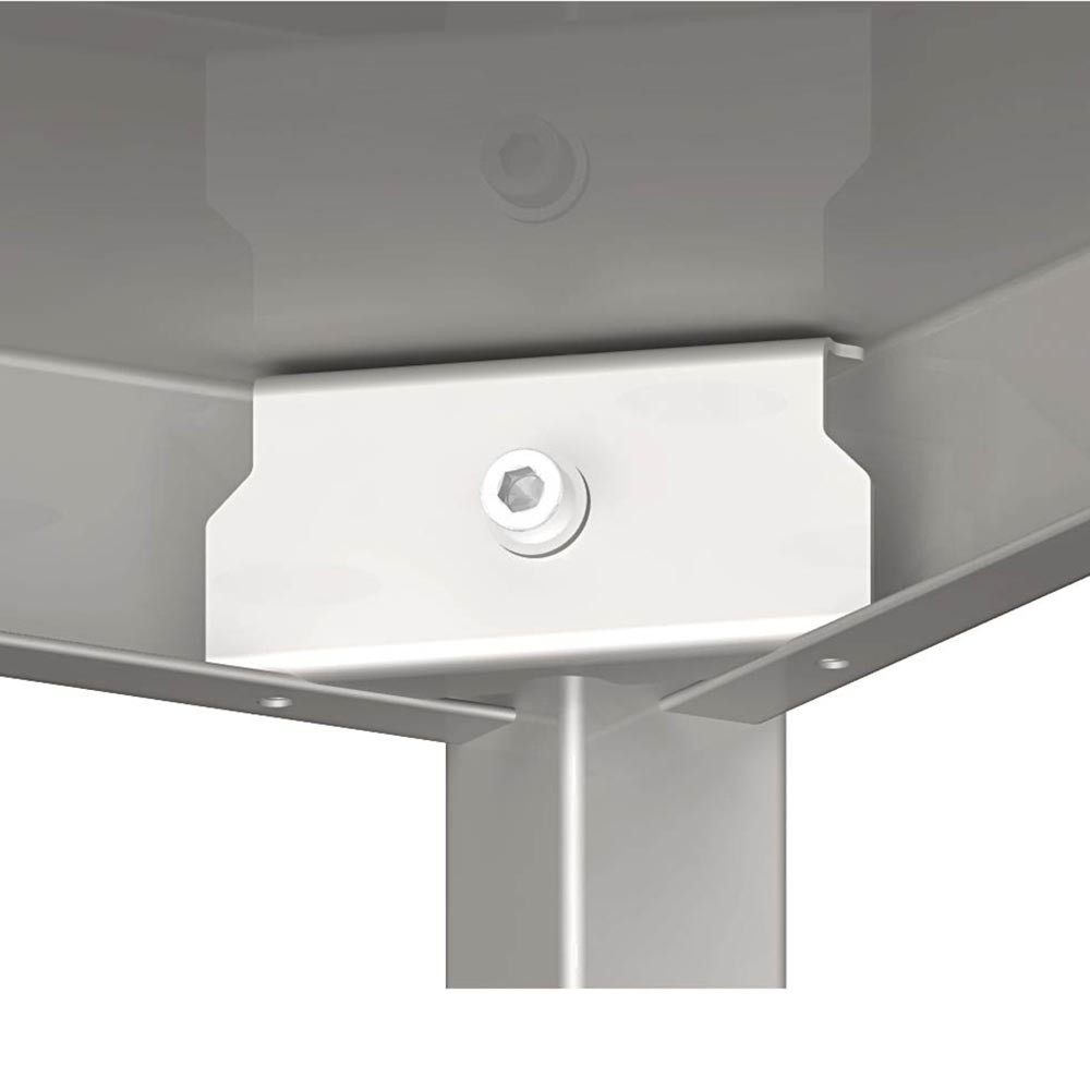 Produktabbildung Nr. 2: Stalgast Regal mit glatten Böden, 900x400x1800 mm, Selbstmontage