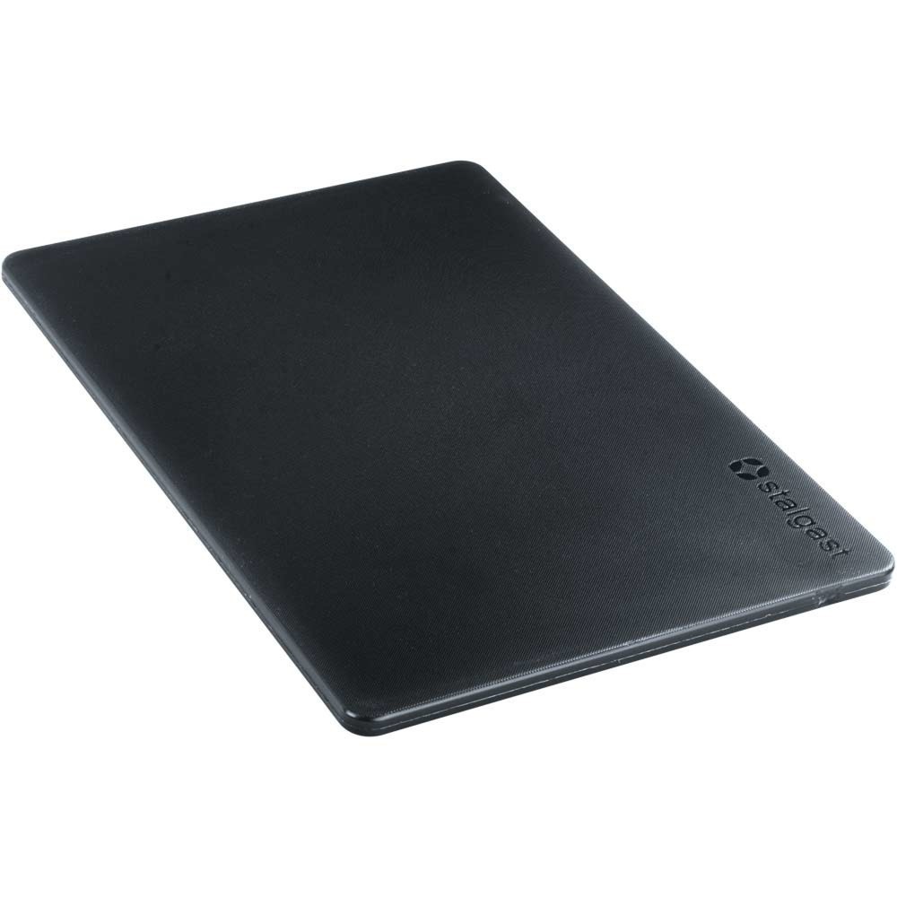 Produktabbildung: Stalgast Schneidbrett, Farbe schwarz, 450 x 300 x 13 mm (BxTxH)