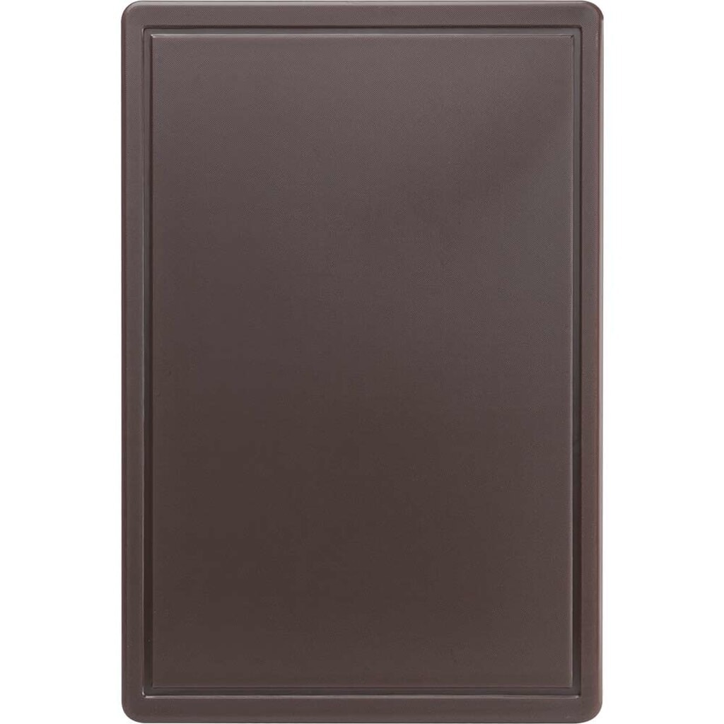 Produktabbildung: Stalgast Schneidbrett, HACCP, Farbe braun, 600 x 400 x 18 mm (BxTxH)