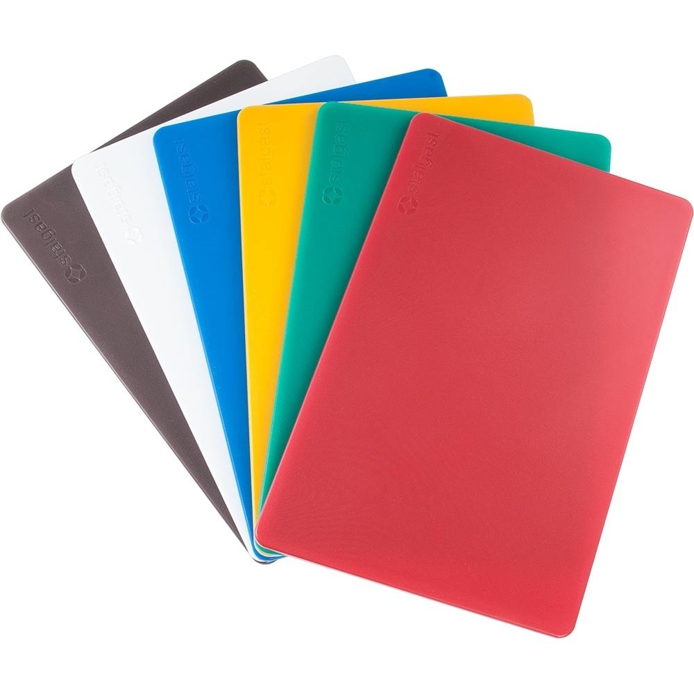 Produktabbildung Nr. 4: Stalgast Schneidbrett, HACCP, Farbe gelb, 450 x 300 x 13 mm (BxTxH)