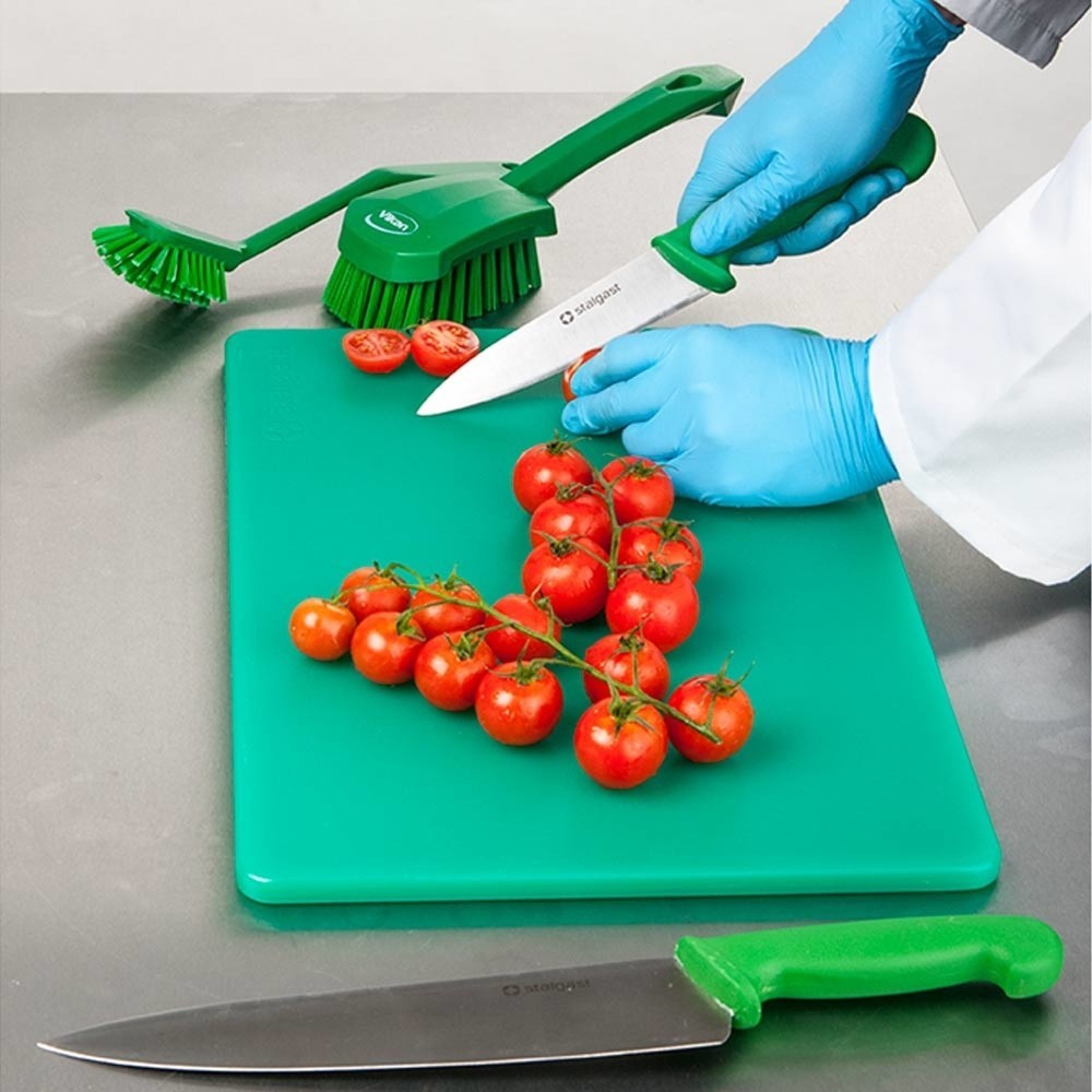 Produktabbildung Nr. 3: Stalgast Schneidbrett, HACCP, Farbe grün, 450 x 300 x 13 mm (BxTxH)