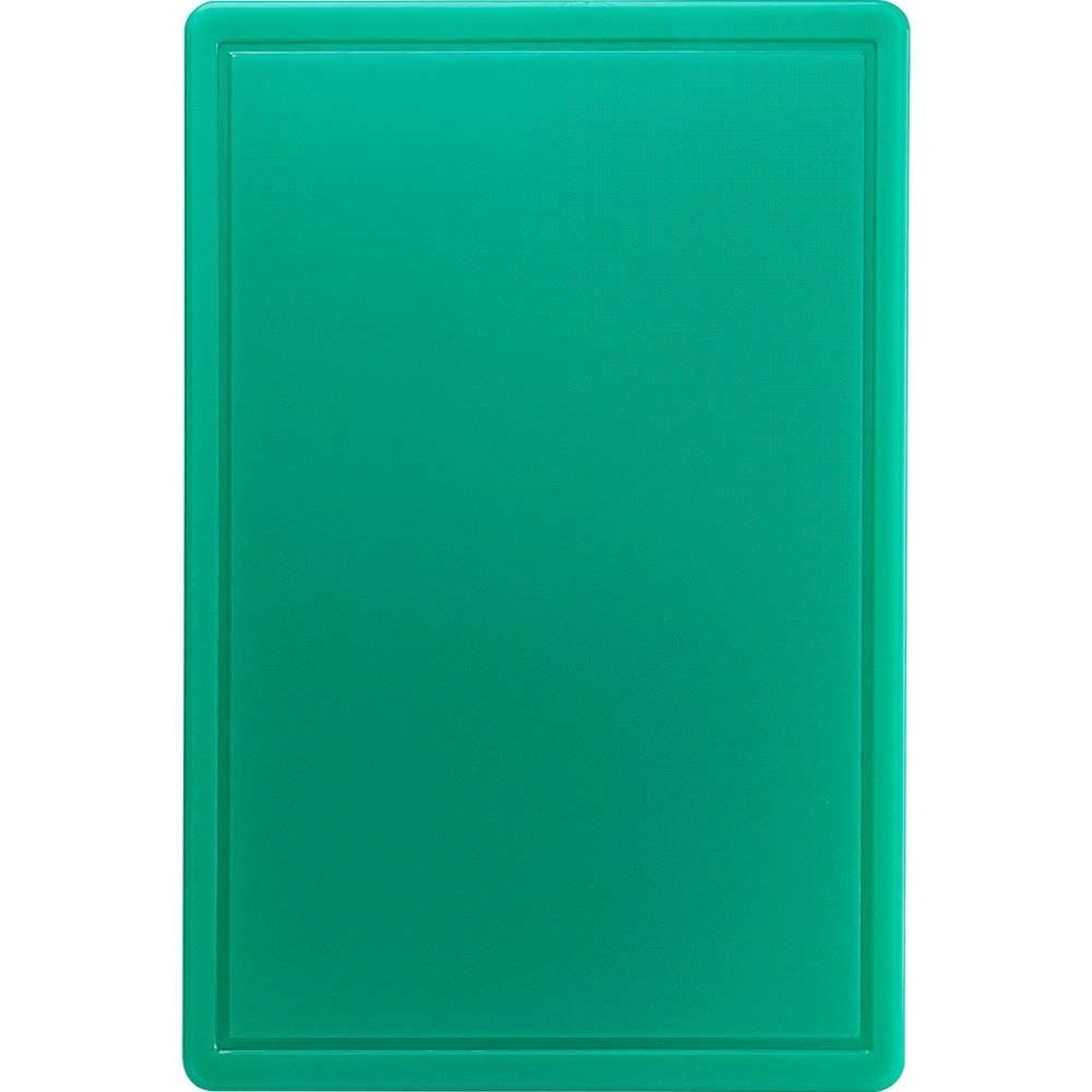Produktabbildung: Stalgast Schneidbrett, HACCP, Farbe grün, 600 x 400 x 18 mm (BxTxH)
