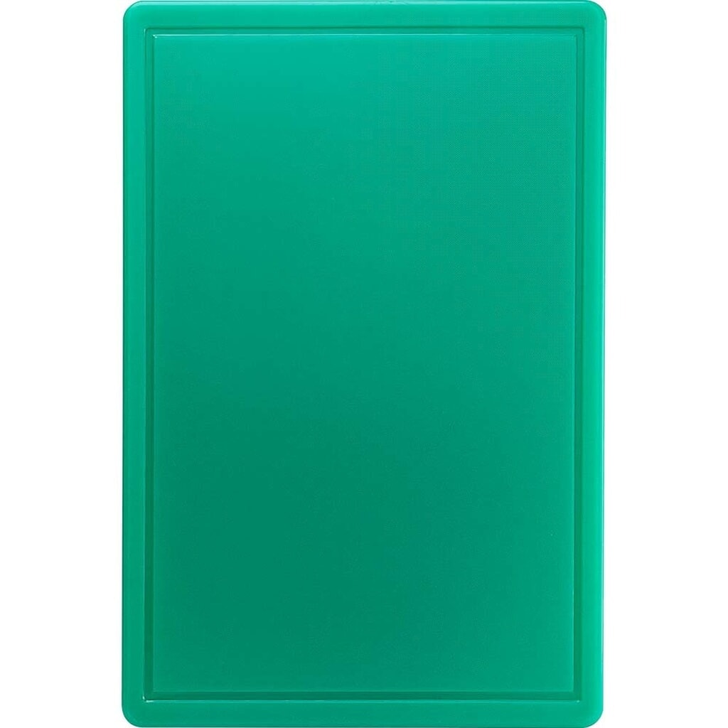 Stalgast Schneidbrett, HACCP, Farbe grün, 600 x 400 x 18 mm (BxTxH) Produktabbildung: Stalgast Schneidbrett, HACCP, Farbe grün, 600 x 400 x 18 mm (BxTxH)