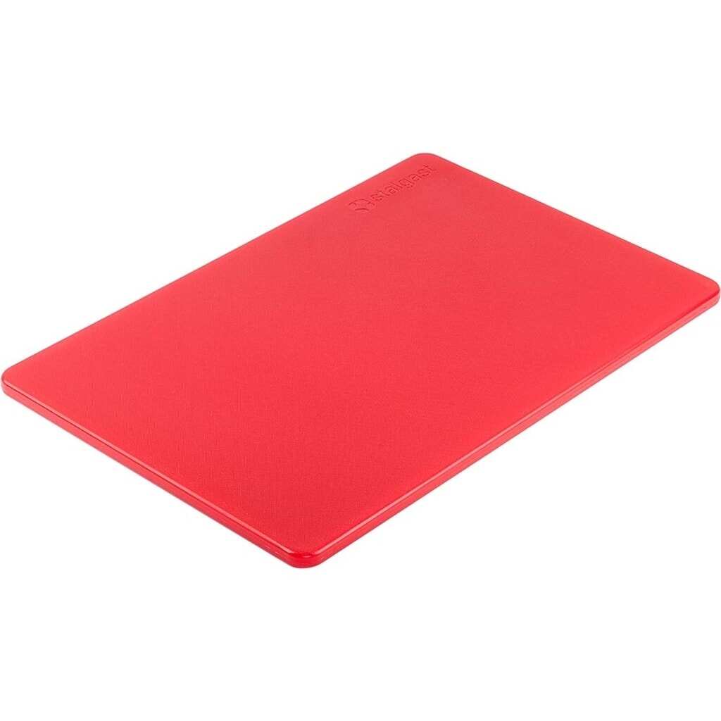 Stalgast Schneidbrett, HACCP, Farbe rot, 450 x 300 x 13 mm (BxTxH) Produktabbildung: Stalgast Schneidbrett, HACCP, Farbe rot, 450 x 300 x 13 mm (BxTxH)