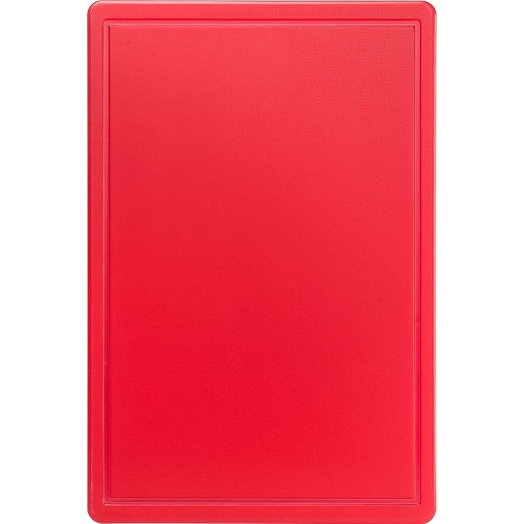 Produktabbildung: Stalgast Schneidbrett, HACCP, Farbe rot, 600 x 400 x 18 mm (BxTxH)